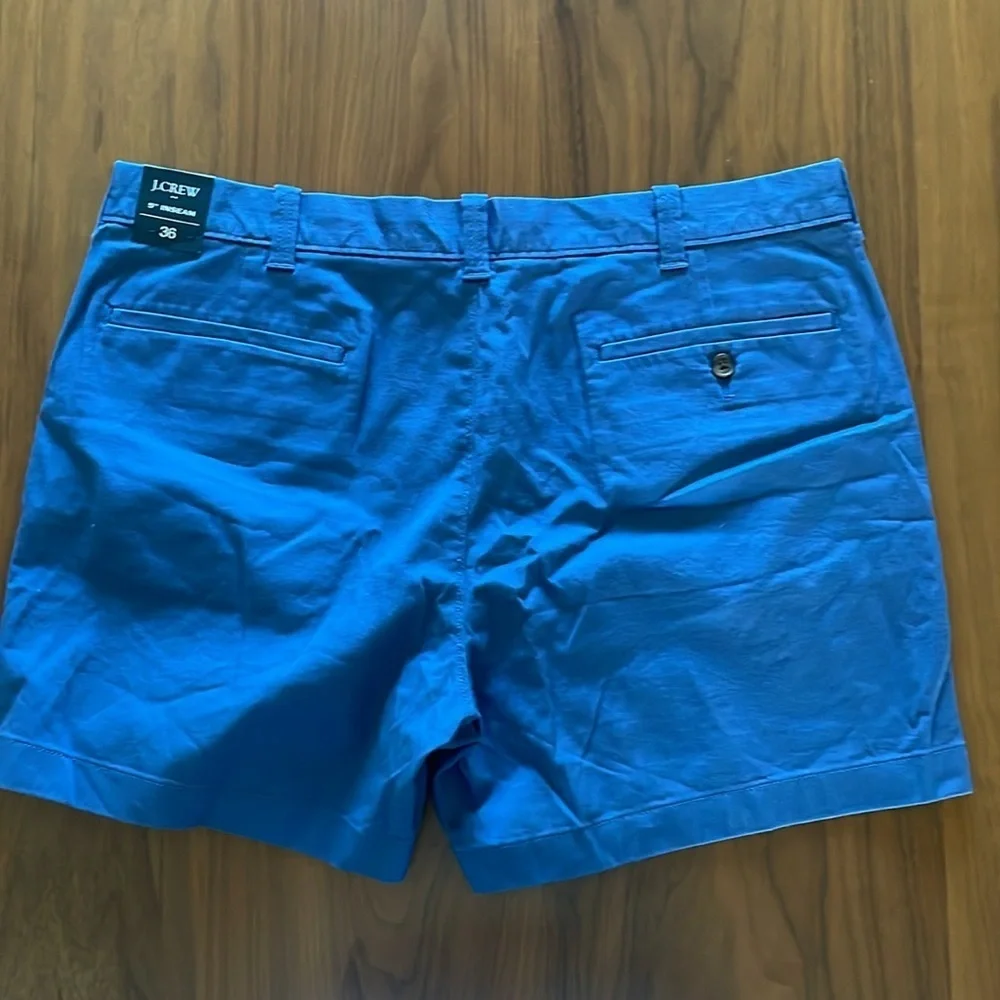 J. Crew 5” Flex Chino Short for Men NWT size 36